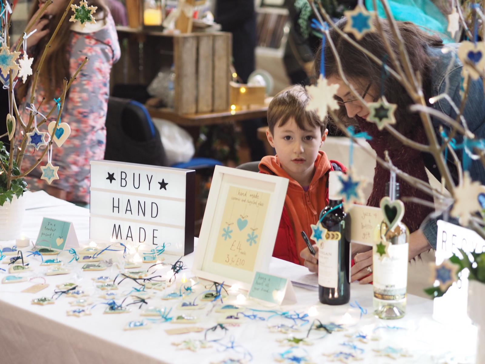 Worksop College - Shoppers get into the festive spirit at our Christmas  Market