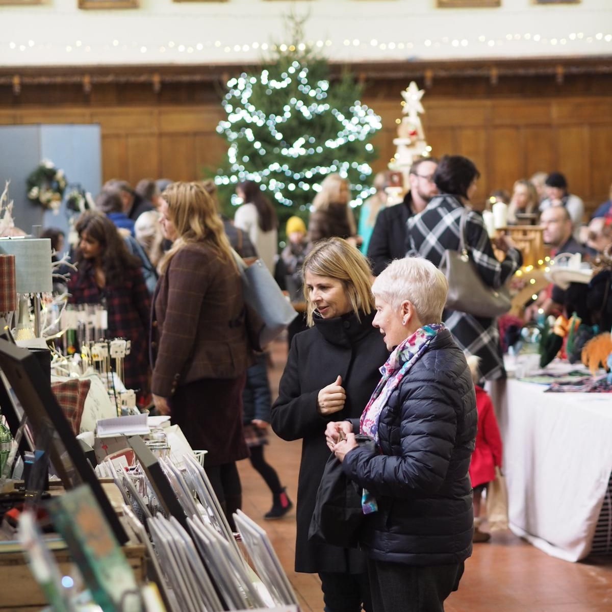 Worksop College - Shoppers get into the festive spirit at our Christmas  Market